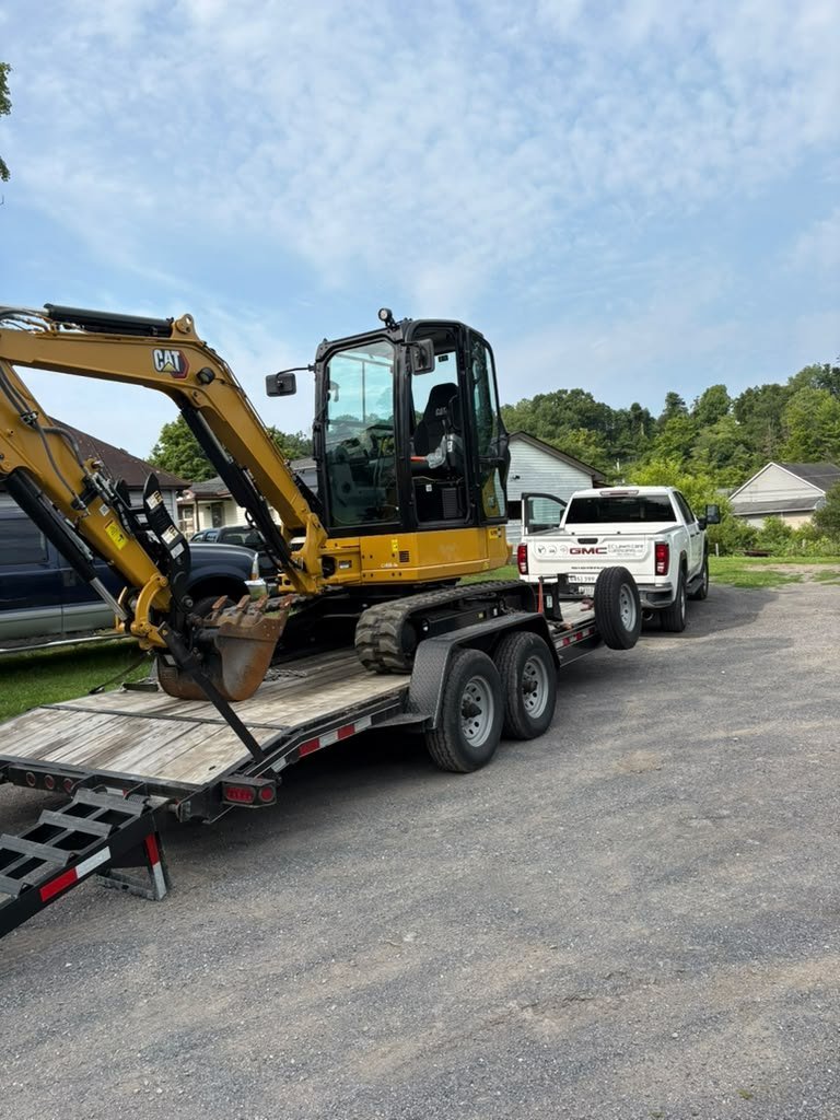 Equipment ready for brush clearing